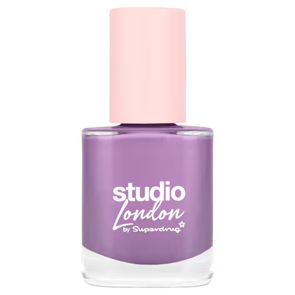 Studio London purple nail polish lavender (British brand)