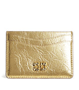 Harrods GANNI Metallic Bou Card Holder- Buy online at McGrocer