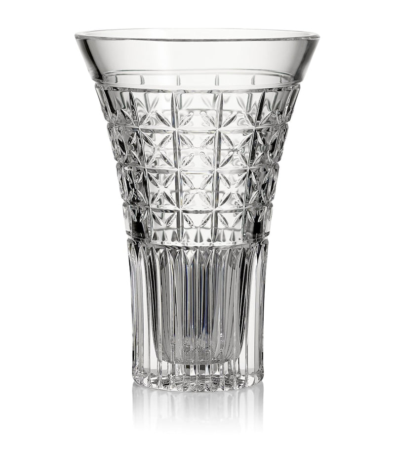 Waterford Powerscourt crystal vase 20cm (British brand)