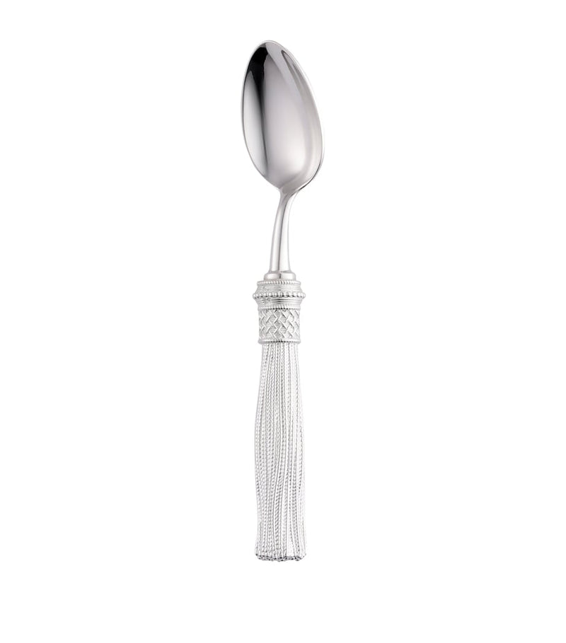 Christofle Pompon silver-plated cutlery set 4-piece - British product