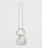 Jimmy Choo Bon Bon top-handle bag with embroidered lace and sequins - British product