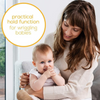 Beurer baby scale with curved weighing platform white - British product
