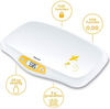 Beurer baby scale with curved weighing platform white - British product