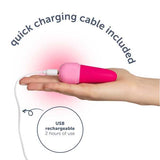 PlusOne Pink Silent Massager, imported from the UK