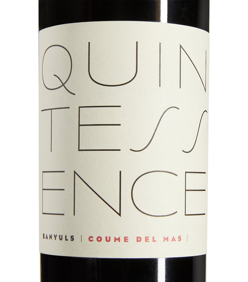 Coume del Mas Banyuls Quintessence 2017 fortified wine 75cl - British product