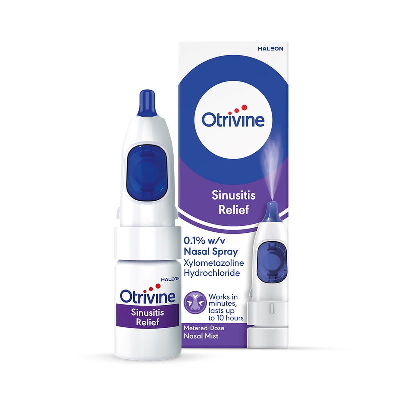 Otrivine adult measured dose sinusitis spray 10ml (British brand)