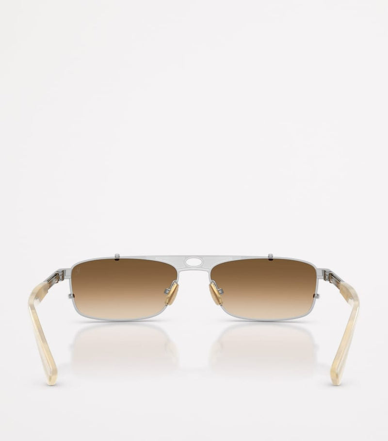 Brunello Cucinelli Paloma titanium sunglasses, UK version