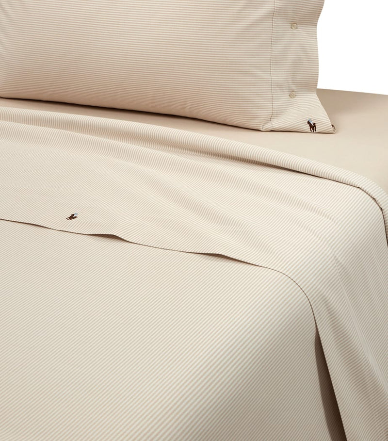 Ralph Lauren Oxford Super King flat sheet 270x280cm - British product