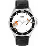 Superdrug Toff London Men's Robins Bird Watch White 42mm- Buy online at McGrocer