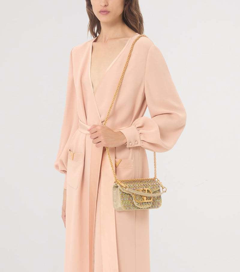 Valentino Garavani embellished Locò shoulder bag - British product