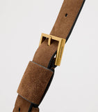 AllSaints suede shoulder bag, imported from the UK