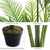 Livingandhome Artificial Potted Palm Tree 150cm, UK version