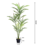 Livingandhome Artificial Potted Palm Tree 150cm, UK version