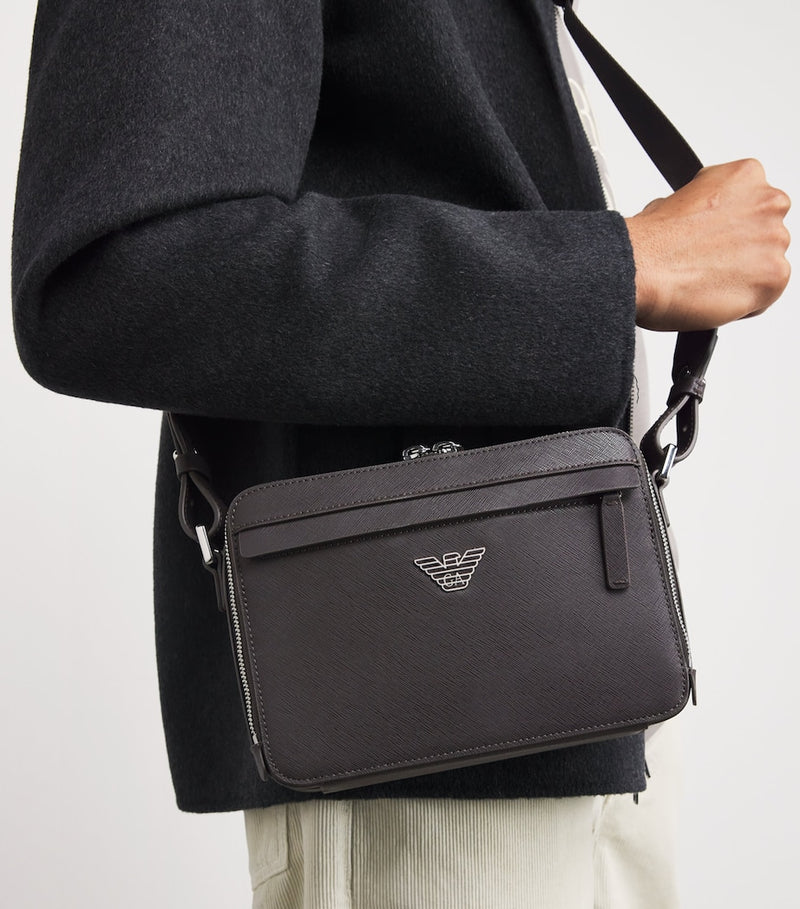 Emporio Armani mini camera cross-body bag (British brand)