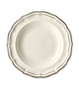 Harrods Gien Set of 4 Filet Taupe Soup Plates- Buy online at McGrocer