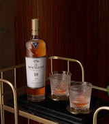 18 år gammel dobbeltfat single malt skotsk whisky 70 cl