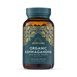 Holland & Barrett Ayurvediq Organic Ashwagandha & Black Pepper Extract Capsules 120 Capsules- Buy online at McGrocer