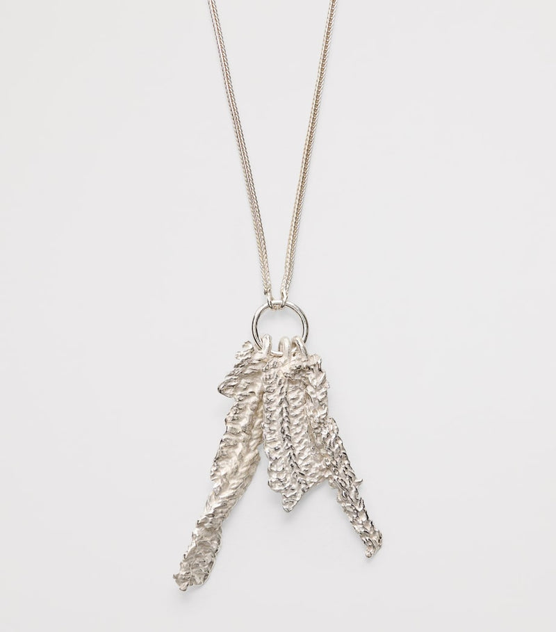 Our Legacy sterling silver knit necklace (British brand)