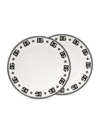 Dolce&Gabbana DG logo bread plates 17cm - British product