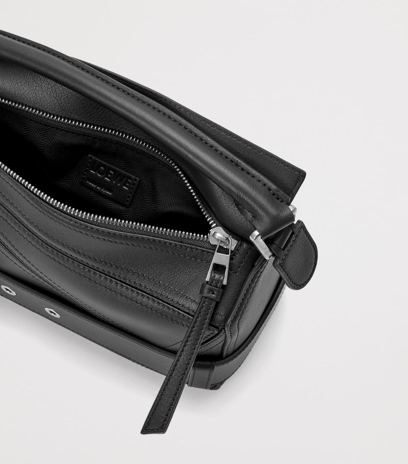LOEWE small Puzzle leather Biker top-handle bag, UK version