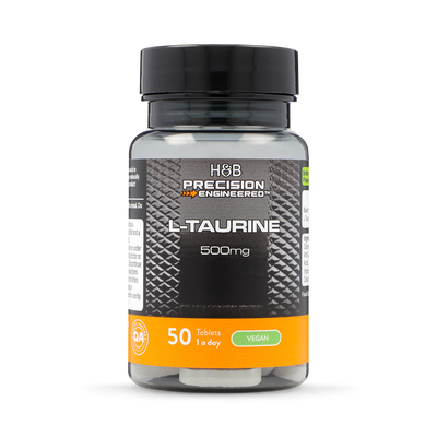 Holland & Barrett L-Taurine 500mg Fitness Supplement Tablets 50 count- Buy online at McGrocer