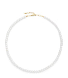 Monica Vinader Nomade necklace in gold vermeil and pearls (British brand)