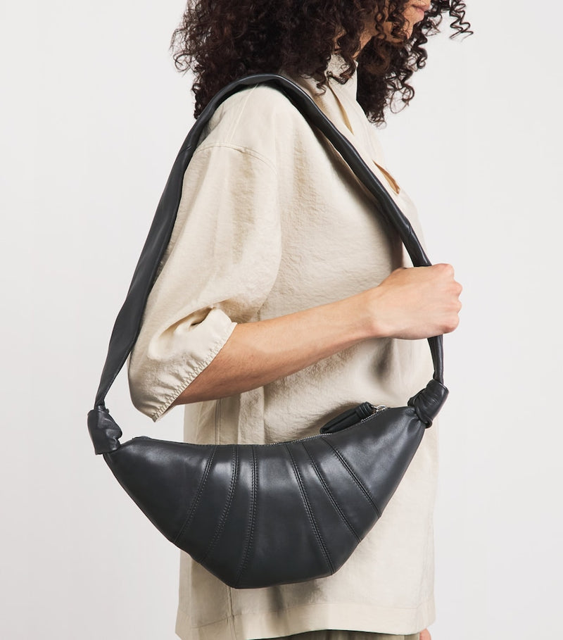 Lemaire small leather croissant bag - British product