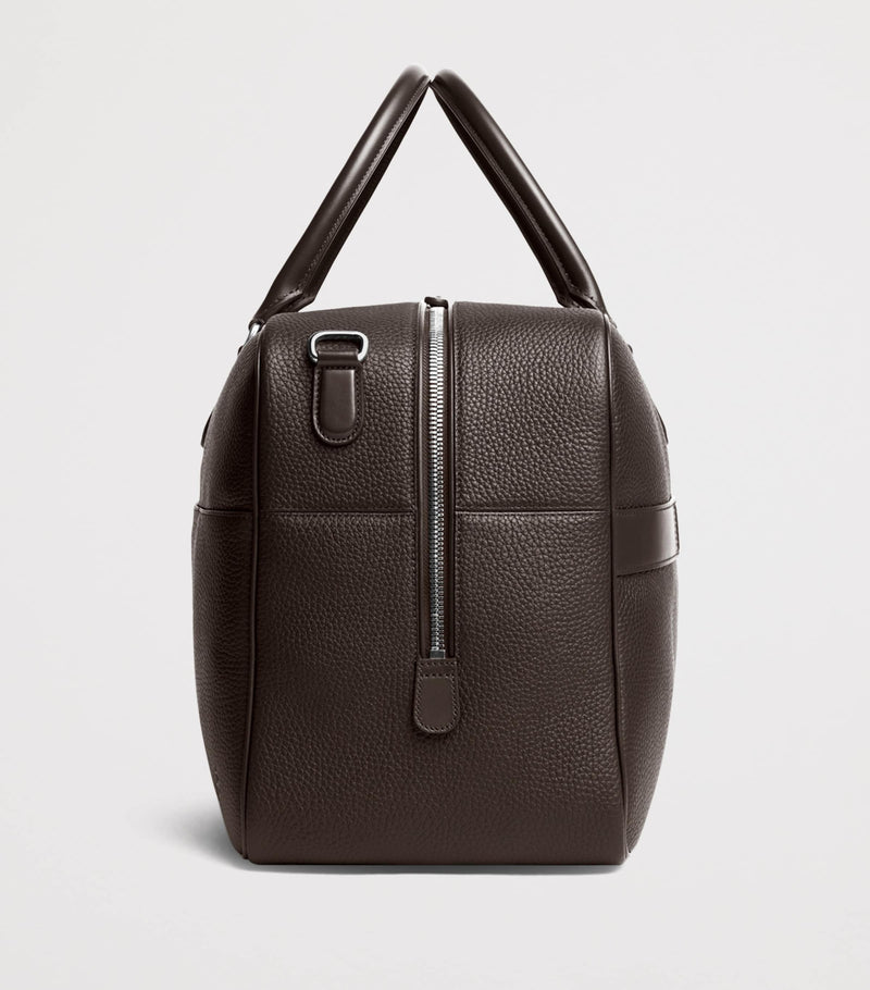 Carl Friedrik Granville leather duffle bag - British product