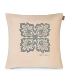 Etro velvet embroidered Loto cushion 45cm, imported from the UK