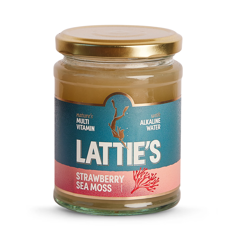 Latties Strawberry Sea Moss Gel 250g - British product