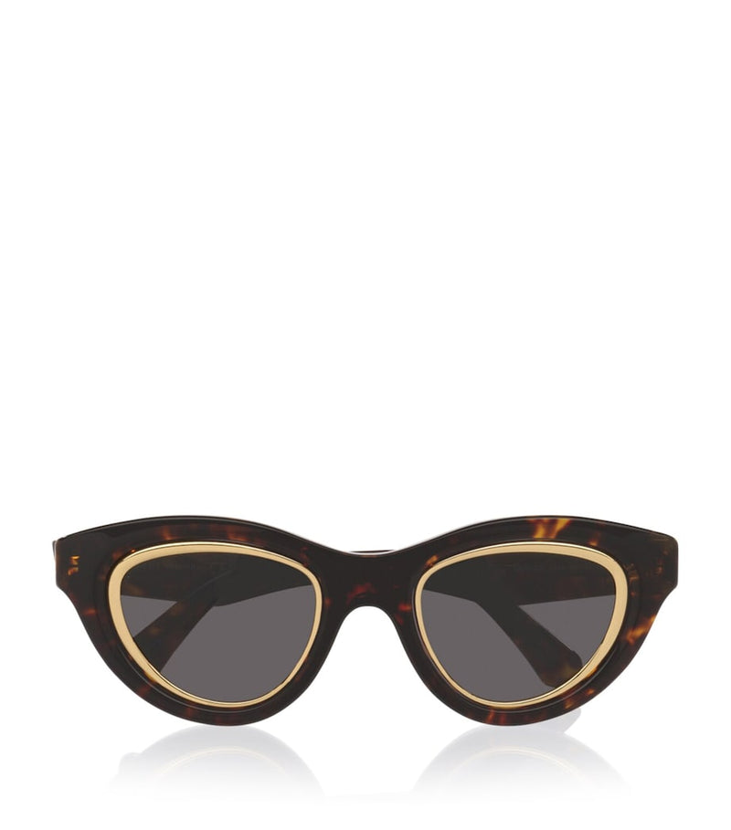 LOEWE mini cat eye sunglasses with Anagram plaque (British brand)