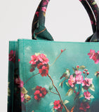 Harrods Small Exotics tote bag tropical Colombian design cotton - British product