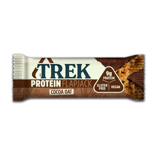 Trek Cocoa Oat Protein Flapjack 50g cereal bars Boots   