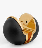 Alaïa wood sphere earrings 28cm (British brand)