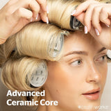Brushworks ceramic thermal rollers 9 piece variety - British product