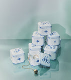 Royal Copenhagen Porcelain Alphabet Bonbonniere, 6x7cm, UK version