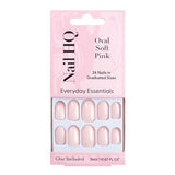 Nail HQ false nails oval soft pink 24 pieces, UK version