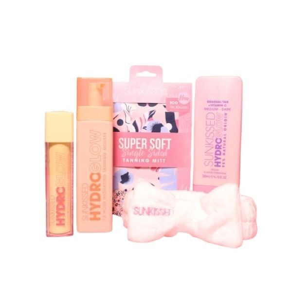 Sunkissed HydroGlow self tanning gift set Express 1Hr - British product