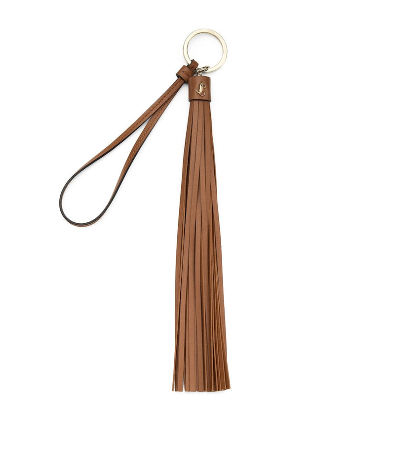 Jimmy Choo Tassel Leather Keyring Charm - British product