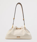 Jimmy Choo medium Cinch bucket bag in recycled canvas (British brand)