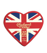 Harrods Charbonnel et Walker Union Jack Heart Milk Sea Salt Caramel Chocolate Truffles 36g- Buy online at McGrocer