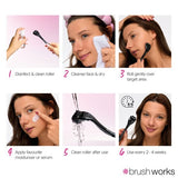 Brushworks micro needle derma roller 0.75mm (British brand)