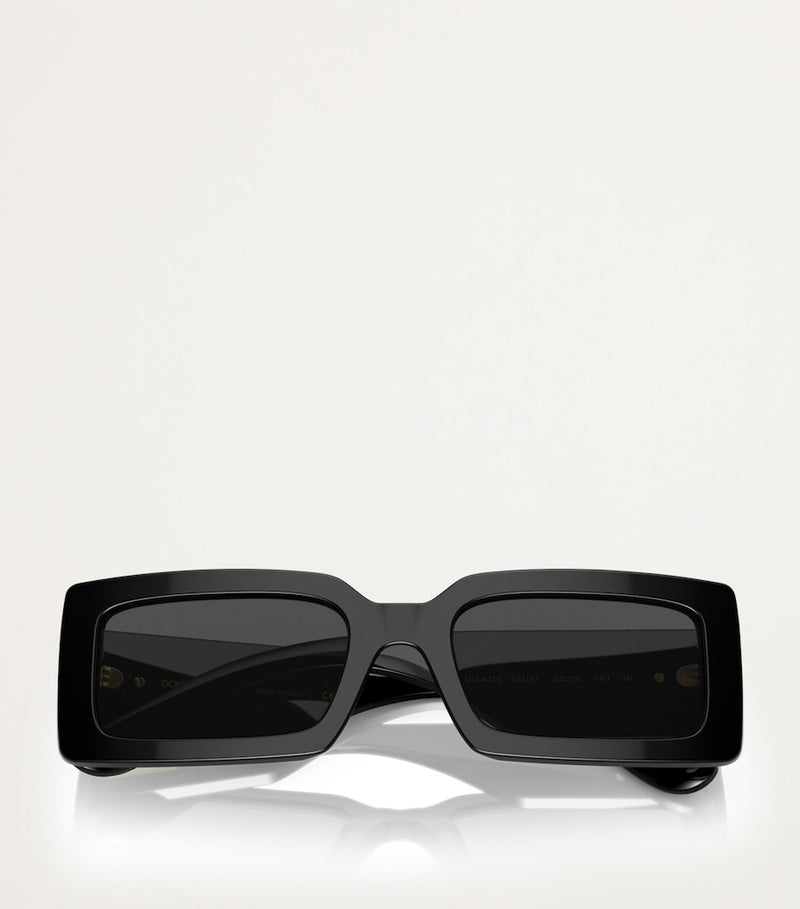 Dolce&Gabbana acetate rectangle sunglasses, UK version