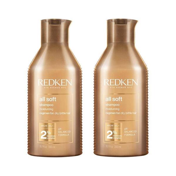 Redken All Soft Shampoo Argan Oil 300ml, imported from the UK