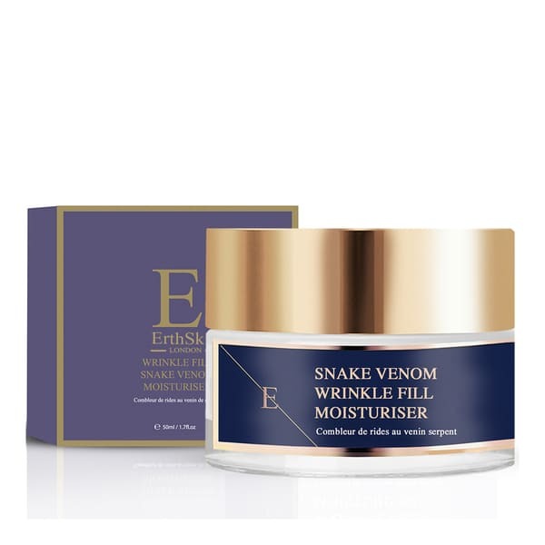 ErthSkin Wrinkle Fill Snake Venom moisturiser 50ml, UK version