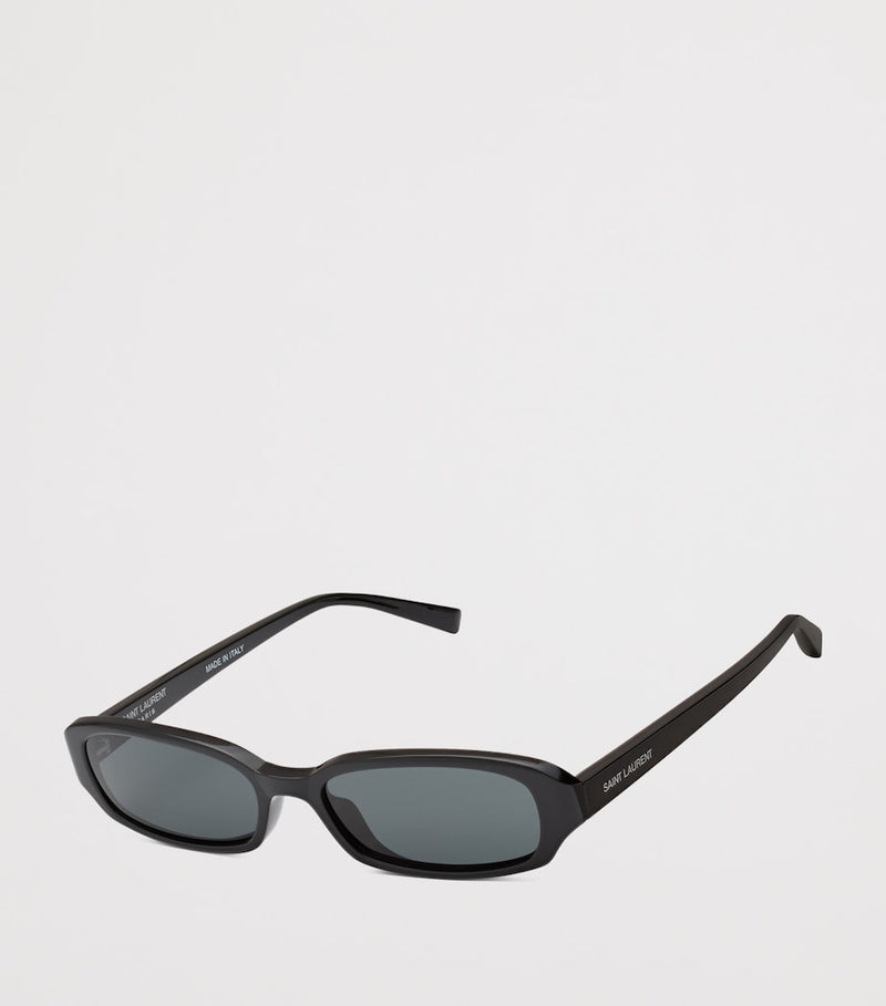 Saint Laurent acetate oval sunglasses (British brand)