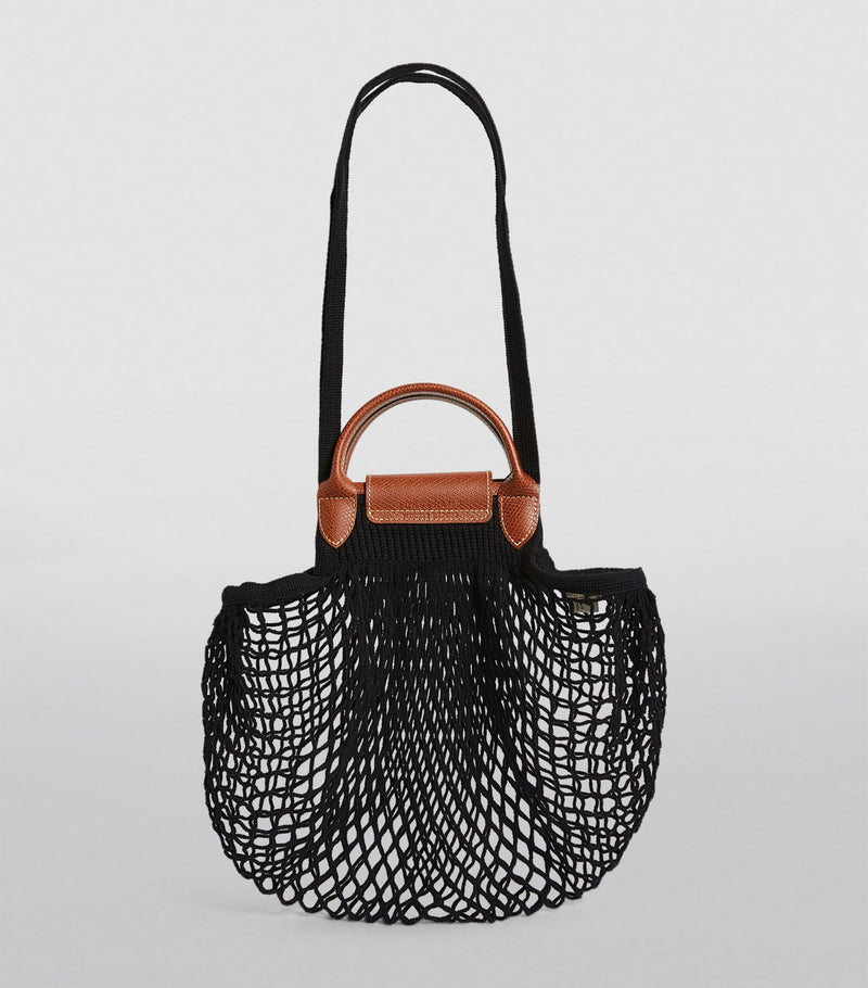 Longchamp Large Le Pliage Filet Mesh Bag, UK version