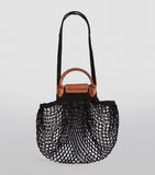 Longchamp Large Le Pliage Filet Mesh Bag, UK version