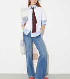MAX&Co. check fringed scarf - British product