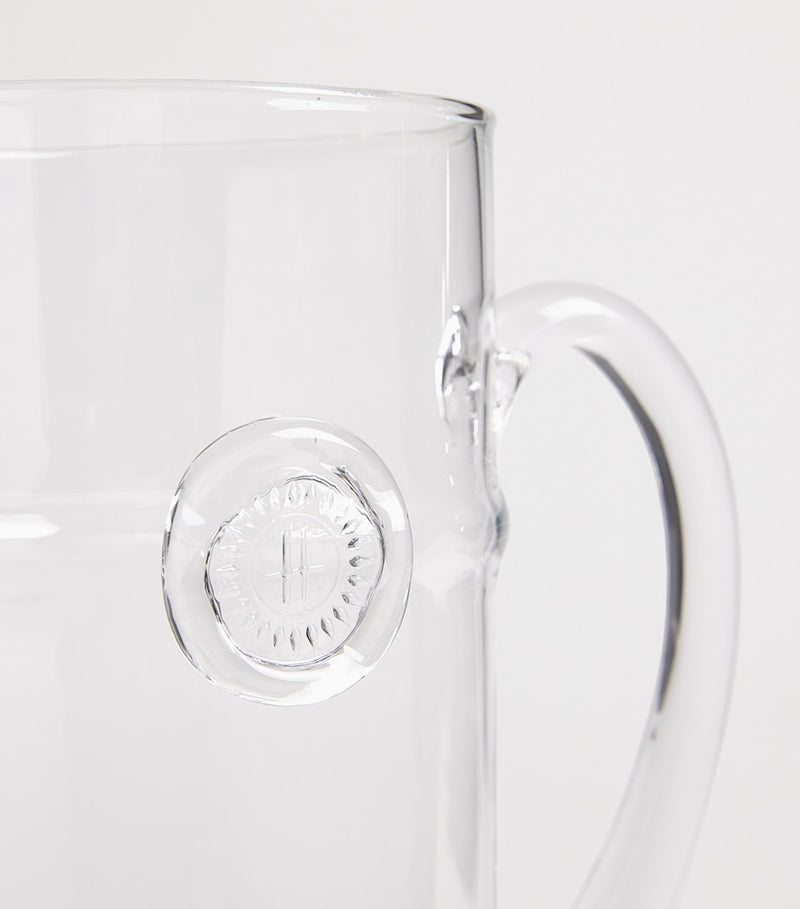Harrods Glass Emblem Jug, UK version